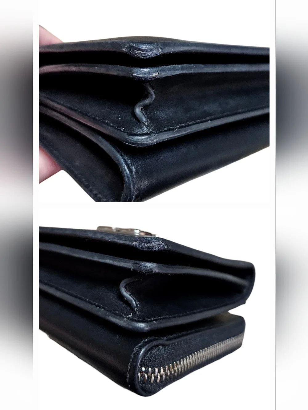 Dolce & Gabbana | DG Logo Leather Accordion Crossbody | Black - Picture 16 of 16